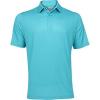 imageCallaway Mens Swing Tech Mini Print Short Sleeve Golf Polo Shirt MoistureWicking Ventilated Fabric Sun ProtectionChevron Blue Curacao