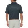 imageCallaway Mens Swing Tech Mini Print Short Sleeve Golf Polo Shirt MoistureWicking Ventilated Fabric Sun ProtectionChevron Caviar
