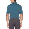 imageCallaway Mens Swing Tech Mini Print Short Sleeve Golf Polo Shirt MoistureWicking Ventilated Fabric Sun ProtectionDeep Dive  Jacquard