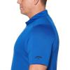 imageCallaway Mens Swing Tech Mini Print Short Sleeve Golf Polo Shirt MoistureWicking Ventilated Fabric Sun ProtectionLapis Blue  Jacquard