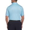 imageCallaway Mens Swing Tech Mini Print Short Sleeve Golf Polo Shirt MoistureWicking Ventilated Fabric Sun ProtectionMicro Tattersall Spring Break