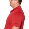 imageCallaway Mens Swing Tech Mini Print Short Sleeve Golf Polo Shirt MoistureWicking Ventilated Fabric Sun ProtectionTango Red  Jacquard