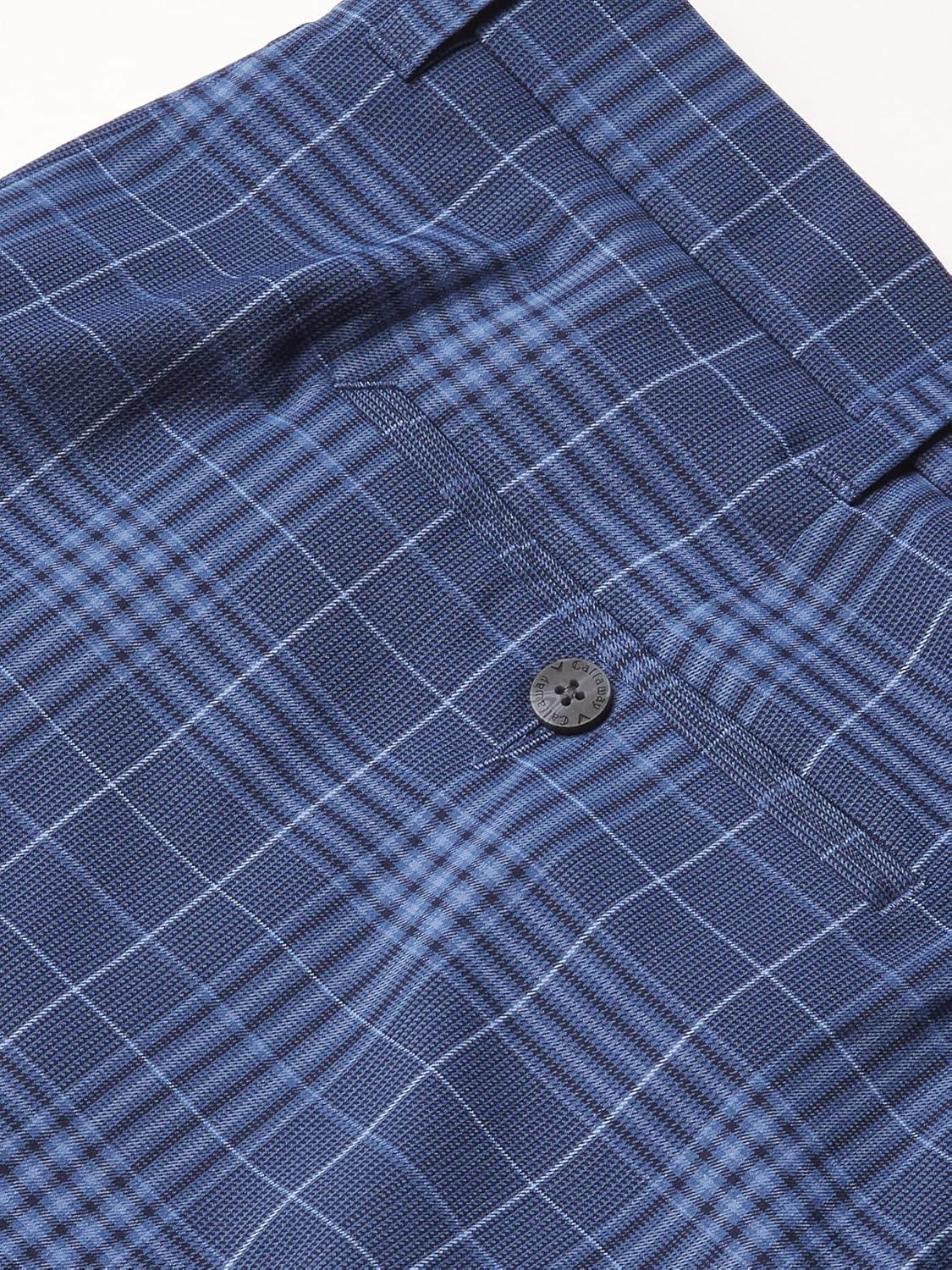 imageCallaway Mens Big ampamp Tall Swing Tech Plaid Ergo Golf ShortPeacoat