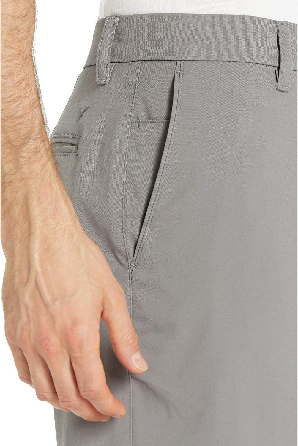 imageCallaway Mens OptiStretch Solid Short with Active WaistbandQuiet Shade