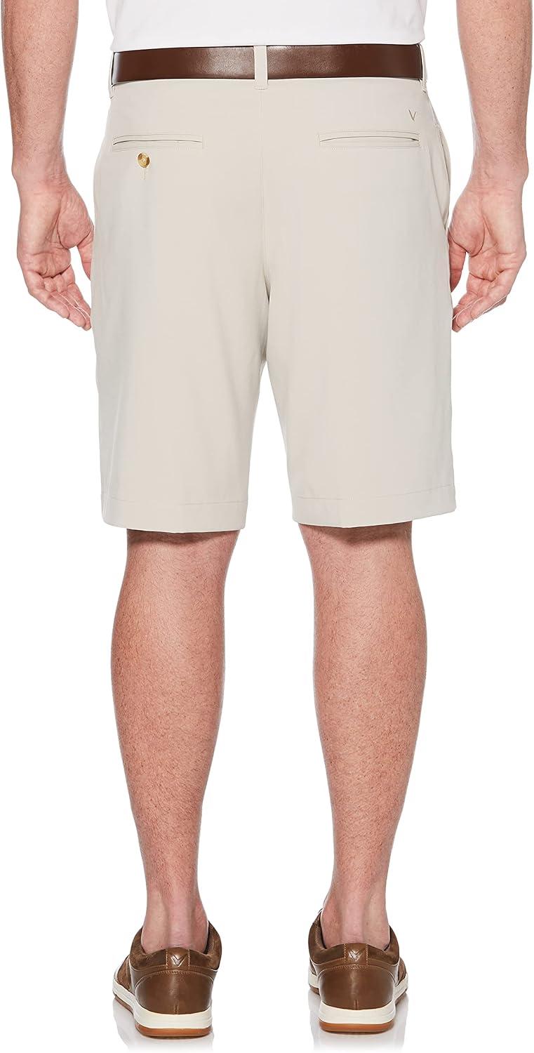 imageCallaway Mens OptiStretch Solid Short with Active WaistbandSilver Lining 2