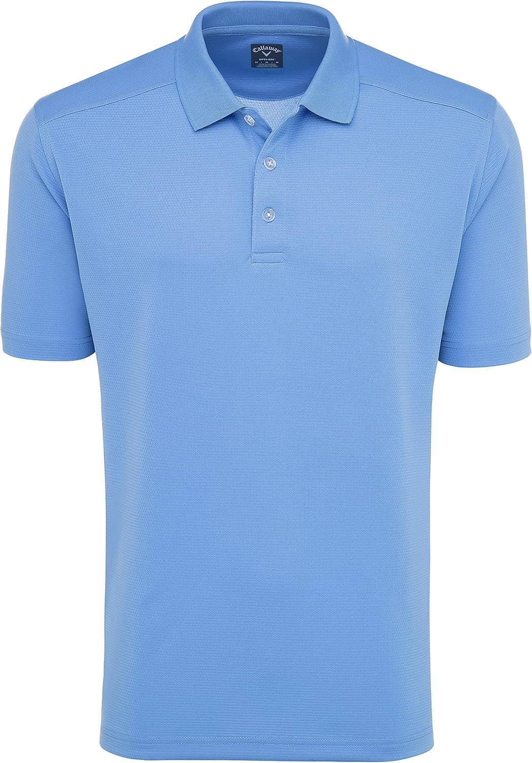 imageCallaway Mens Short Sleeve Core Performance Stretch Golf Polo Sun Protection MoistureWicking Available in Big ampamp TallProvence