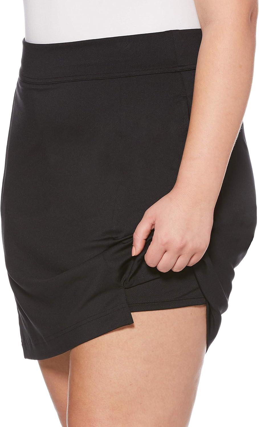 imageCallaway Womens 17quot OptiDri Solid Golf Skort With Stretch Fabric and TrueSculpt Slimming TechnologyCaviar