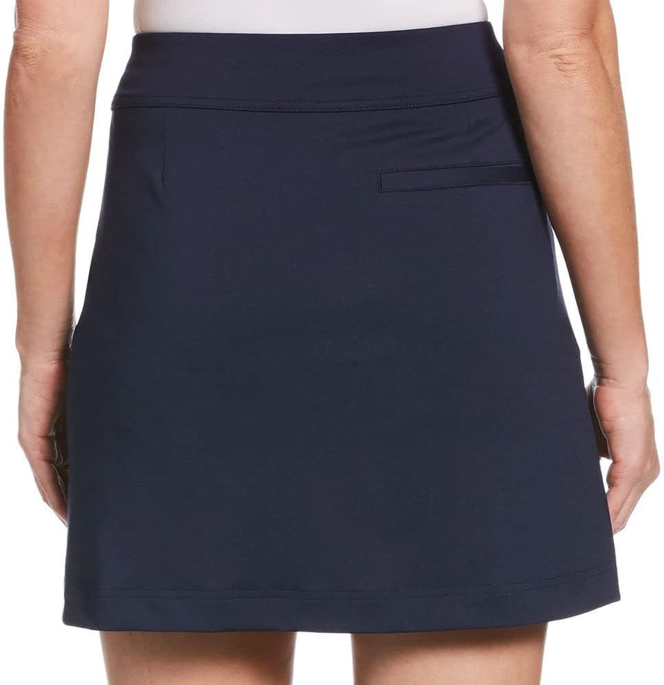 imageCallaway Womens 17quot OptiDri Solid Golf Skort With Stretch Fabric and TrueSculpt Slimming TechnologyPeacoat