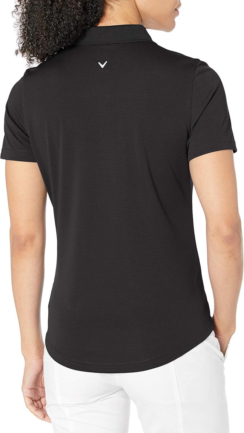 imageCallaway Womens Short Sleeve OptiDri Core Performance Golf Polo Shirt Size Small  3XBlack