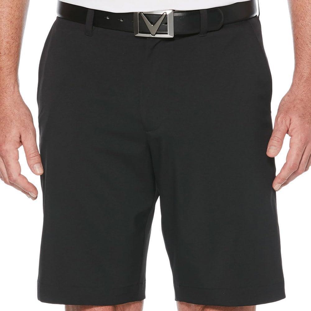 imageCallaway Mens OptiStretch Solid Short with Active WaistbandCaviar