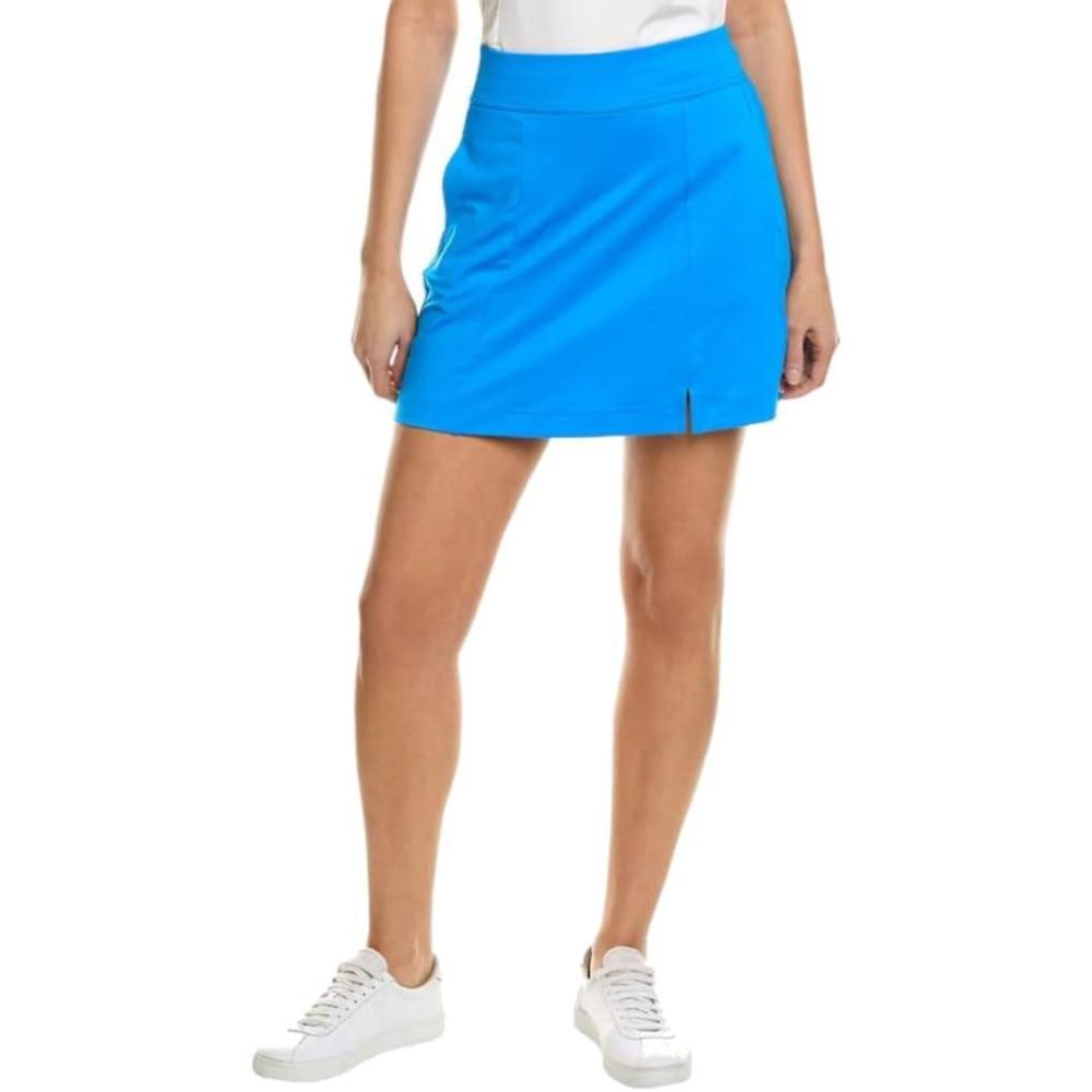 imageCallaway Womens 17quot OptiDri Solid Golf Skort With Stretch Fabric and TrueSculpt Slimming TechnologyBlue Sea Star
