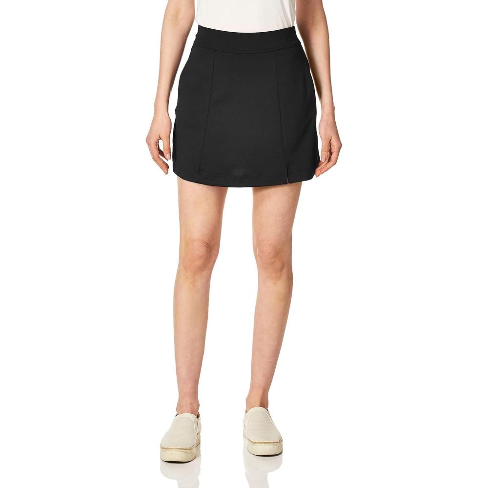 imageCallaway Womens 17quot OptiDri Solid Golf Skort With Stretch Fabric and TrueSculpt Slimming TechnologyCaviar