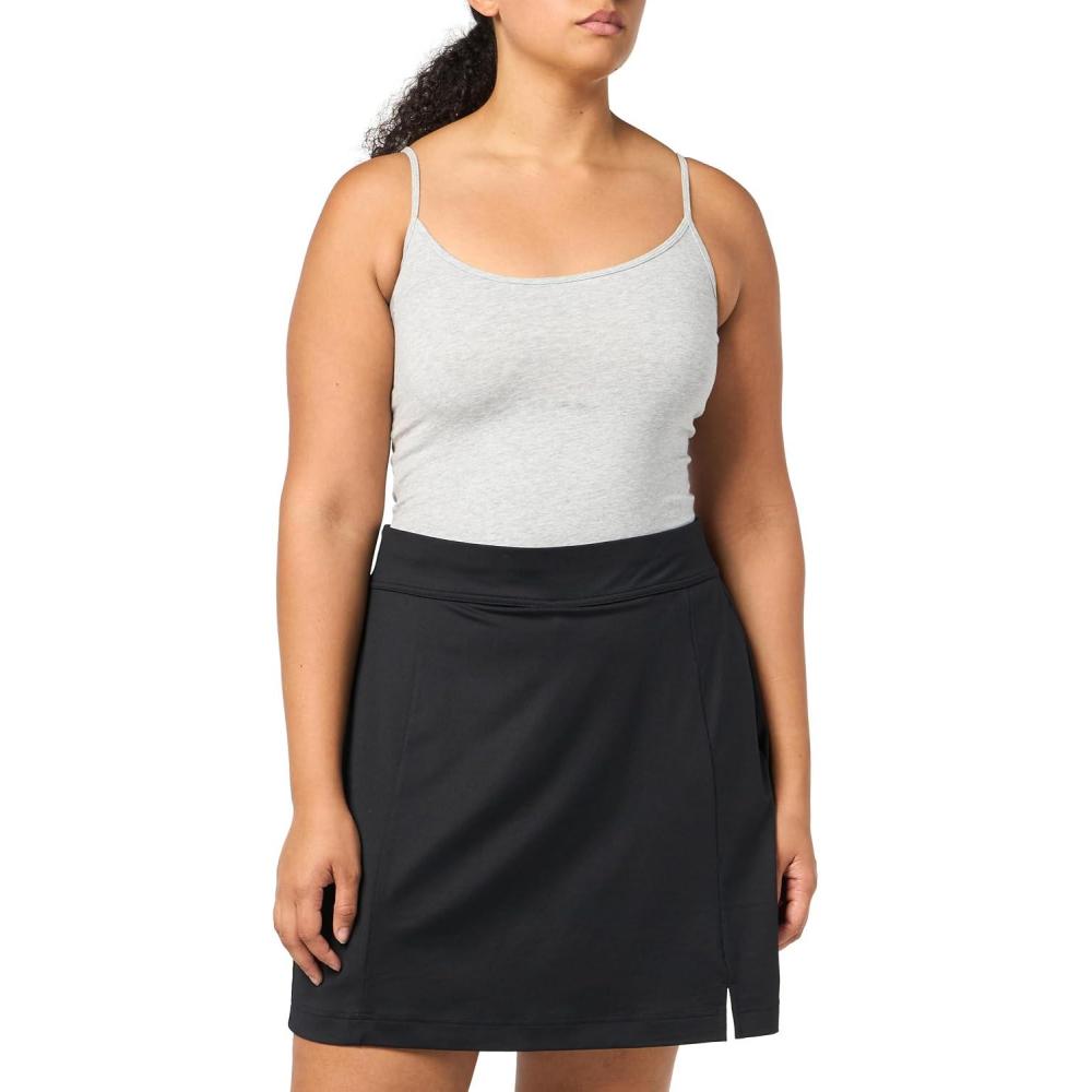 imageCallaway Womens 17quot OptiDri Solid Golf Skort With Stretch Fabric and TrueSculpt Slimming TechnologyCaviar Black