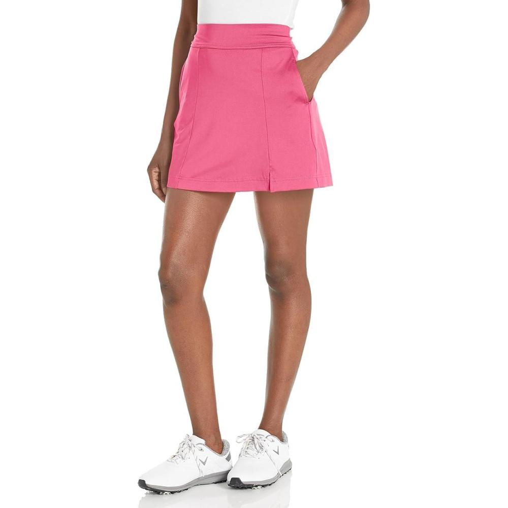 imageCallaway Womens 17quot OptiDri Solid Golf Skort With Stretch Fabric and TrueSculpt Slimming TechnologyFruit Dove