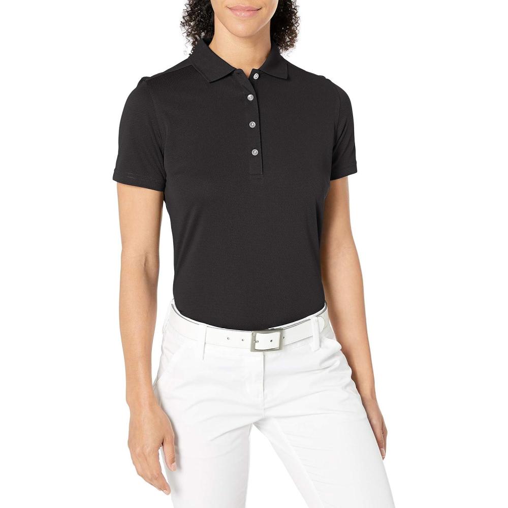 imageCallaway Womens Short Sleeve OptiDri Core Performance Golf Polo Shirt Size Small  3XBlack
