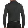 imageCallaway Mens Long Sleeve Moisture Wicking Golf Polo Shirt with Stretch Fabric Available in Big ampamp TallBlack Heather