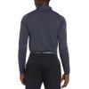 imageCallaway Mens Long Sleeve Moisture Wicking Golf Polo Shirt with Stretch Fabric Available in Big ampamp TallNavy Chambray Heather