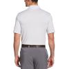 imageCallaway Mens Pro Spin Fine Line Short Sleeve Golf Polo Stretch MoistureWicking Sun Protection Available in Big ampamp TallBright White