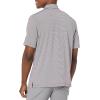 imageCallaway Mens Pro Spin Fine Line Short Sleeve Golf Polo Stretch MoistureWicking Sun Protection Available in Big ampamp TallDark Purple