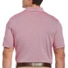 imageCallaway Mens Pro Spin Fine Line Short Sleeve Golf Polo Stretch MoistureWicking Sun Protection Available in Big ampamp TallLilac Rose