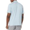 imageCallaway Mens Pro Spin Fine Line Short Sleeve Golf Polo Stretch MoistureWicking Sun Protection Available in Big ampamp TallMountain Spring