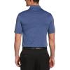 imageCallaway Mens Pro Spin Fine Line Short Sleeve Golf Polo Stretch MoistureWicking Sun Protection Available in Big ampamp TallPeacoat