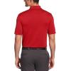 imageCallaway Mens Pro Spin Fine Line Short Sleeve Golf Polo Stretch MoistureWicking Sun Protection Available in Big ampamp TallTango Red