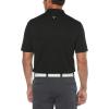 imageCallaway Mens Short Sleeve Core Performance Stretch Golf Polo Sun Protection MoistureWicking Available in Big ampamp TallBlack