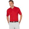 imageCallaway Mens Short Sleeve Core Performance Stretch Golf Polo Sun Protection MoistureWicking Available in Big ampamp TallChili Pepper