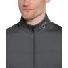 imageCallaway Mens Swing Tech Golf Vest Outerwear with Full Zip and Recycled Stretch FabricQuiet Shade