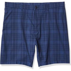 imageCallaway Mens Big ampamp Tall Swing Tech Plaid Ergo Golf ShortPeacoat