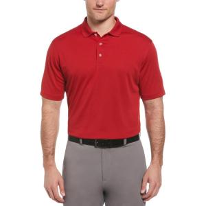 imageCallaway Mens Short Sleeve Core Performance Stretch Golf Polo Sun Protection MoistureWicking Available in Big ampamp TallChili Pepper