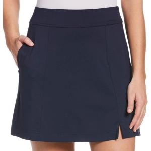 imageCallaway Womens 17quot OptiDri Solid Golf Skort With Stretch Fabric and TrueSculpt Slimming TechnologyPeacoat