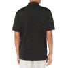 imageCallaway Broken Stripe Golf Polo Sun Protection MoistureWicking Lightweight Athletic Collared Shirts for MenBlack