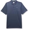 imageCallaway Mens Chevron Foulard Print Golf Polo Stretch Seams Sun Protection Available in Big ampamp TallCaviar Black