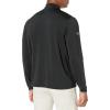 imageCallaway Mens Weather Series  Zip Mock Neck Pullover for Men Extended Sizes Mens Performance ApparelBlack