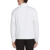 imageCallaway Mens Weather Series  Zip Mock Neck Pullover for Men Extended Sizes Mens Performance ApparelWhite