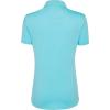 imageCallaway Womens OptiDri Chevron Short Sleeve Golf Polo Shirt Stretch Fabric MoistureWicking Sun ProtectionBlue Atoll