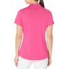 imageCallaway Womens OptiDri Chevron Short Sleeve Golf Polo Shirt Stretch Fabric MoistureWicking Sun ProtectionVery Berry
