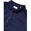 imageCallaway Womens Solid Swing Tech Short Sleeve Golf Polo ShirtPeacoat