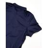 imageCallaway Womens Solid Swing Tech Short Sleeve Golf Polo ShirtPeacoat