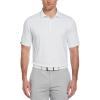imageCallaway Mens Chevron Foulard Print Golf Polo Stretch Seams Sun Protection Available in Big ampamp TallBright White