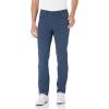 imageCallaway Mens EverPlay 5Pocket Golf Pants with Comfort Waistband Stretch NonIron Fabric MoistureWicking Tapered FitDeep Navy Htr 2