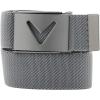 imageCallaway Mens VLogo Web Golf Belt with Durable Textured Stretch Material and Metal Tip Adjustable BuckleGriffin