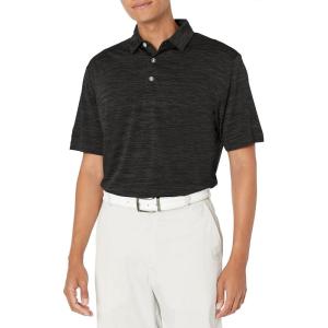 imageCallaway Broken Stripe Golf Polo Sun Protection MoistureWicking Lightweight Athletic Collared Shirts for MenBlack