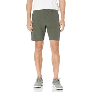 imageCallaway Mens 9quot Swing Tech Heather Ergo Golf Shorts with Active Waistband Durable FabricDk Lichen Htr