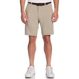 imageCallaway Mens 9quot Swing Tech Heather Ergo Golf Shorts with Active Waistband Durable FabricKhaki Heather