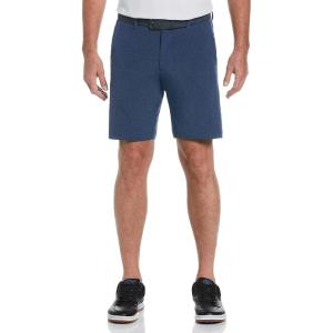 imageCallaway Mens 9quot Swing Tech Heather Ergo Golf Shorts with Active Waistband Durable FabricPeacoat Heather