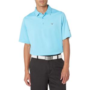 imageCallaway Mens Swing Tech Short Sleeve Golf Polo Shirt Size Small6x Big ampamp TallBlue Grotto