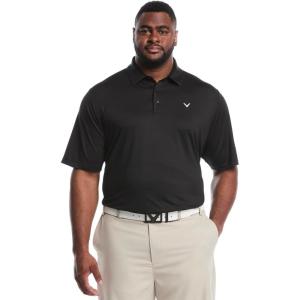 imageCallaway Mens Swing Tech Short Sleeve Golf Polo Shirt Size Small6x Big ampamp TallSolid Caviar